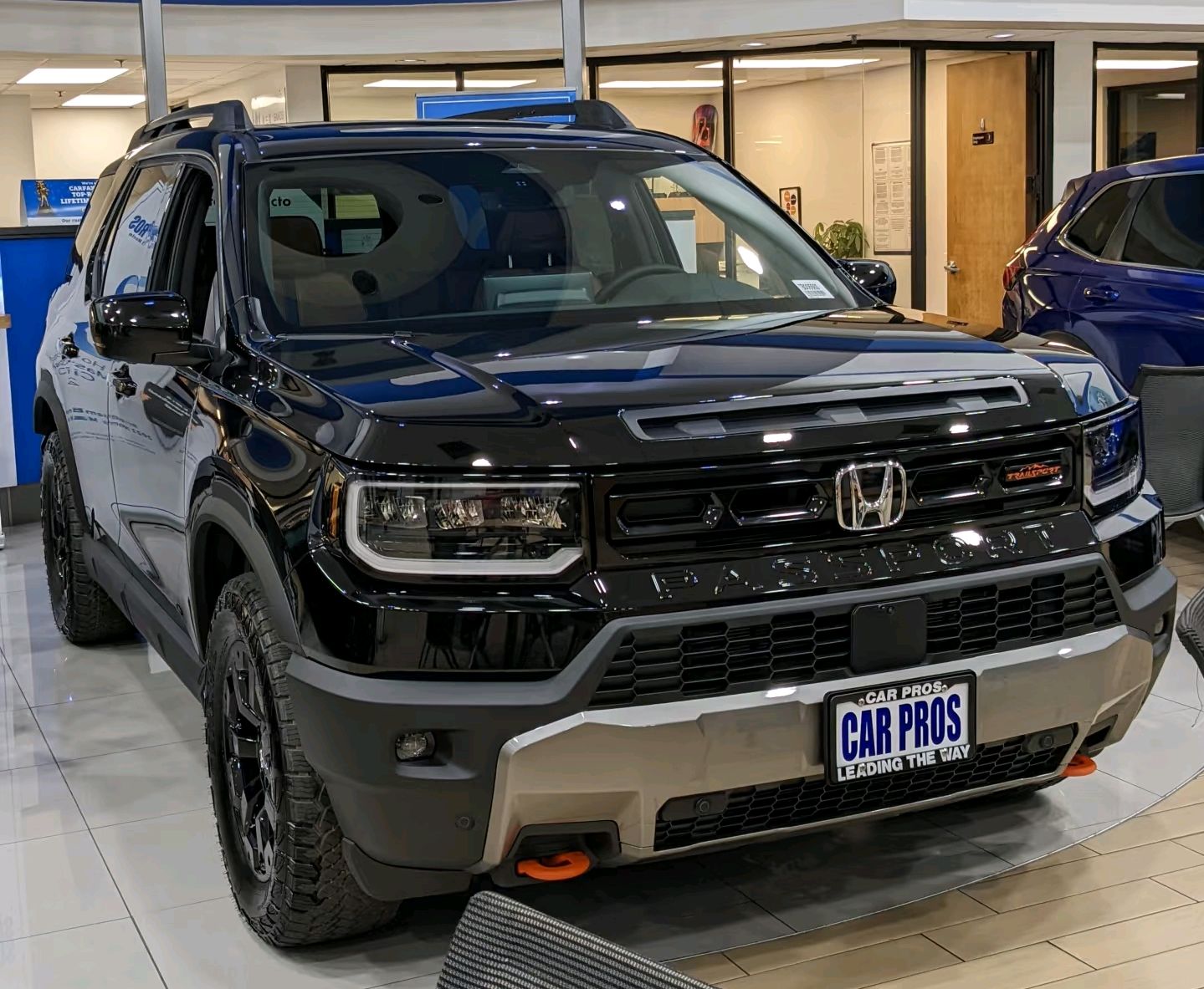 眼前一亮!本田passport家用大七座suv登场