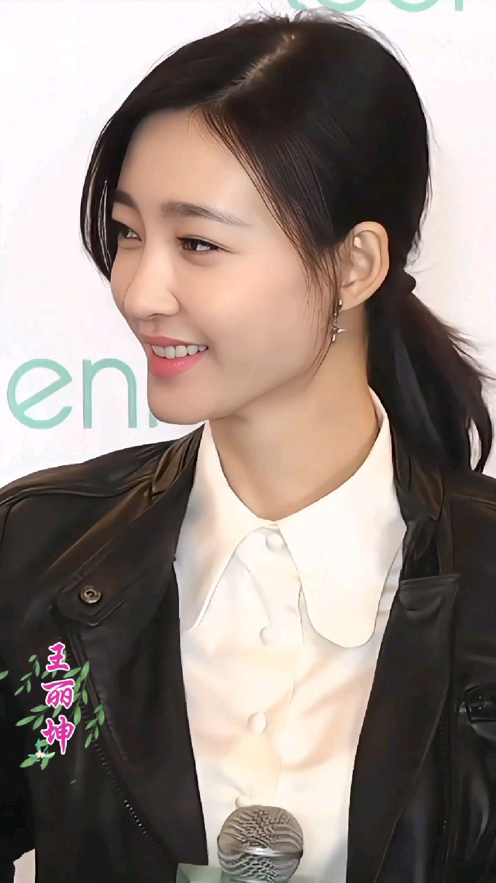 王丽坤素颜女神,耐看型美女