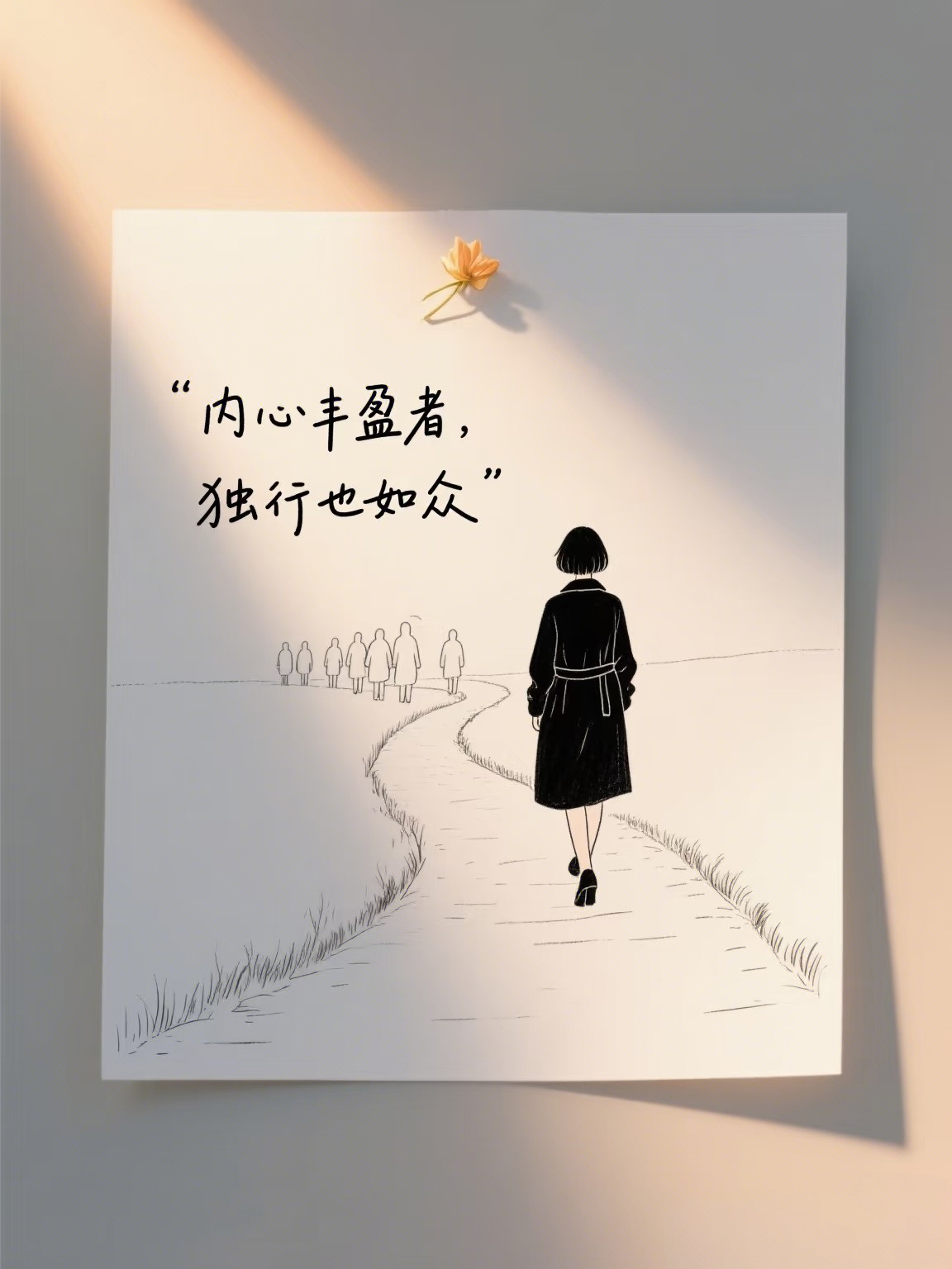 这个世界上没有人有义务对你好 所以你应该这样想 那些冷漠和刻薄是理