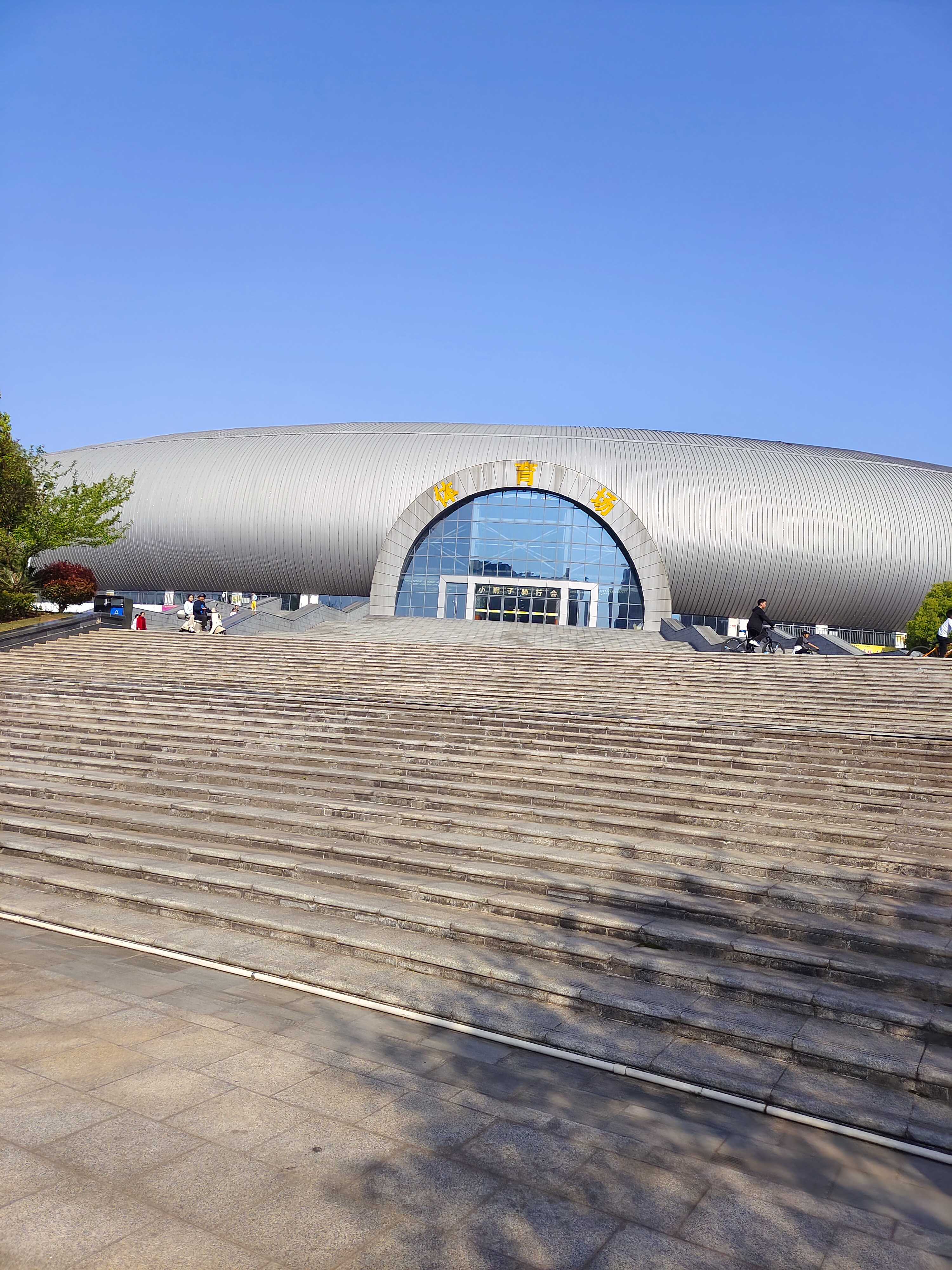 春日拾光日记# 带俩兄弟去体育广场遛遛,在这春暖花开的季节,感受一