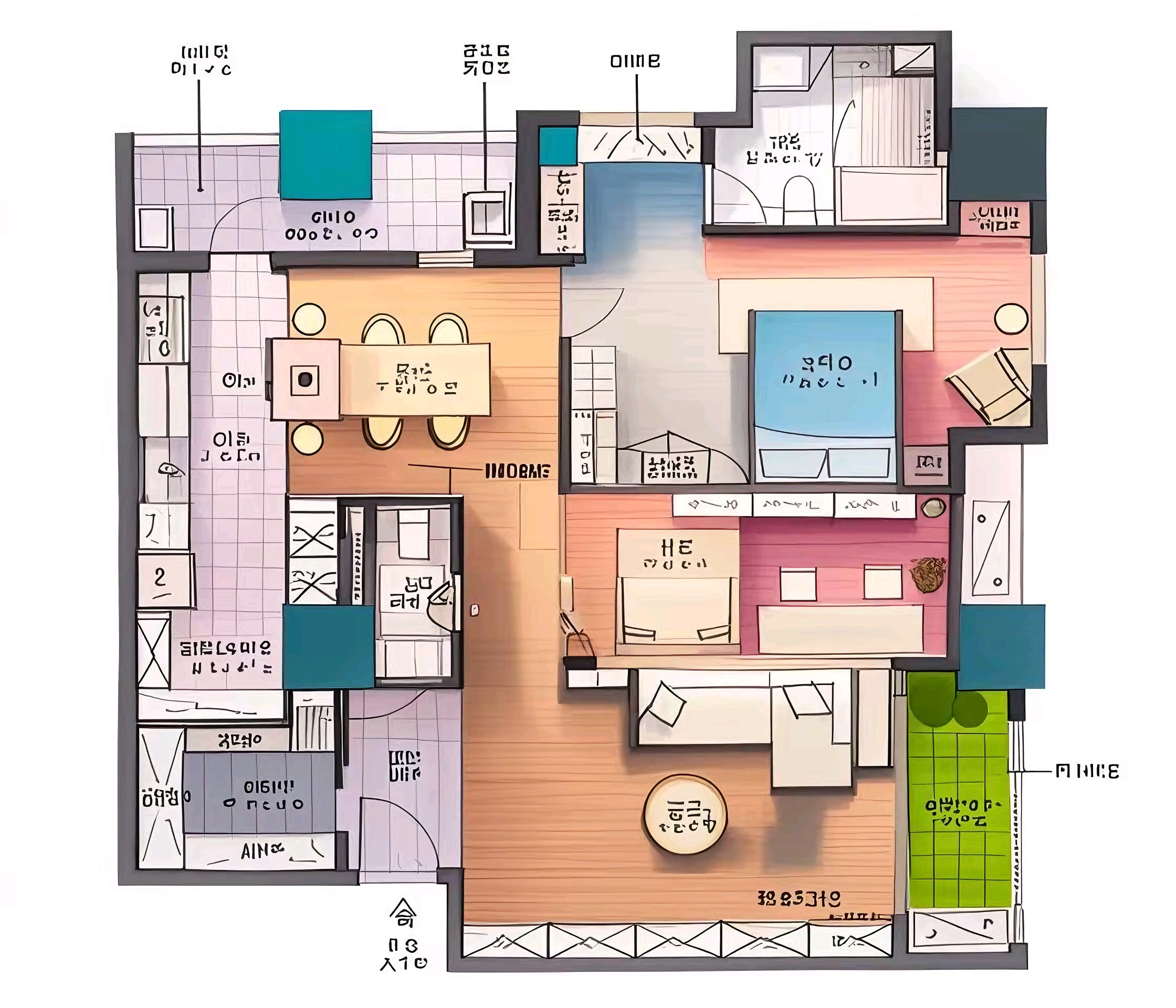 110多平米的房子可以如此经典吗?
