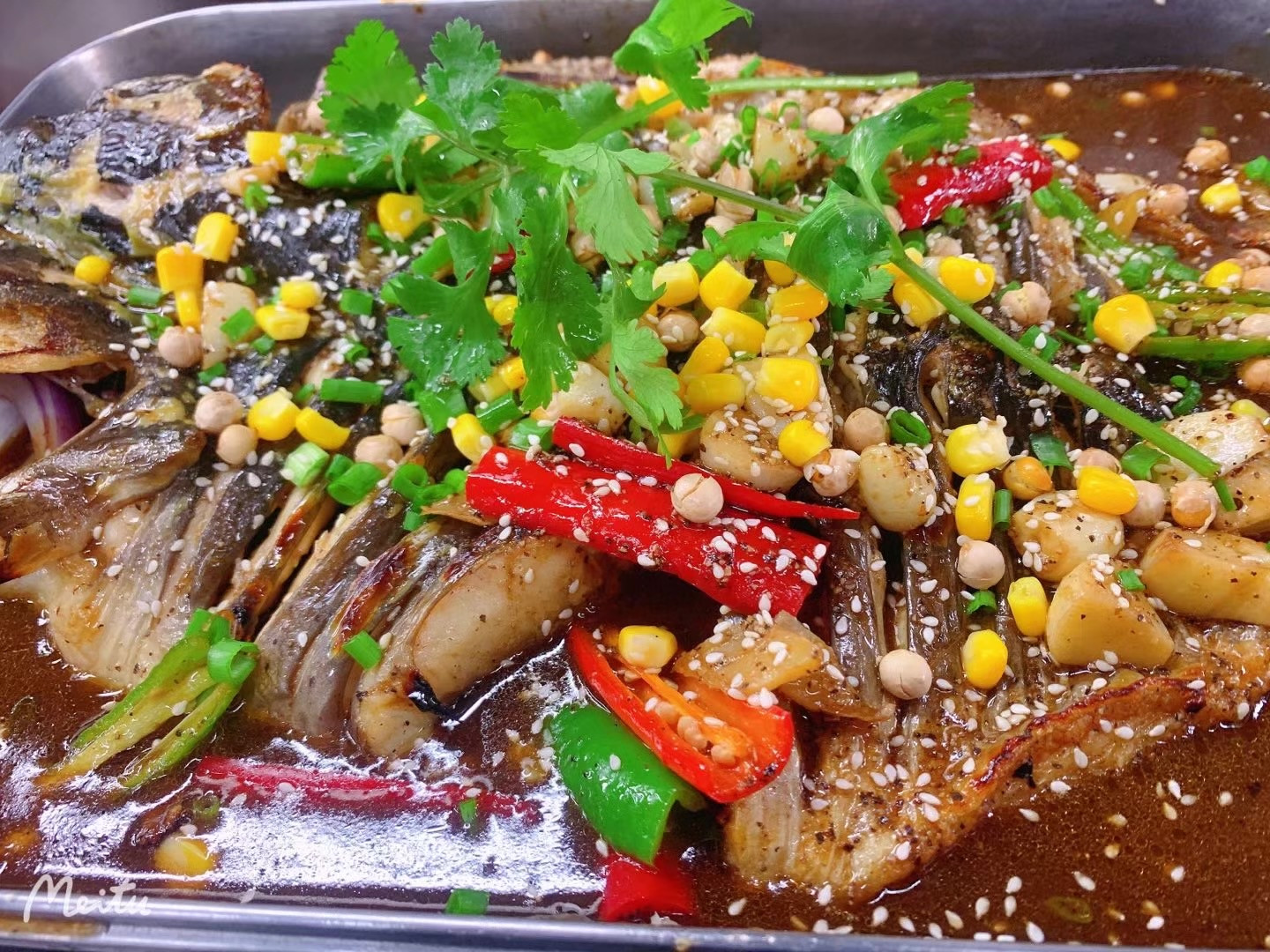 不能错过的美食——花千代秘制烤鱼