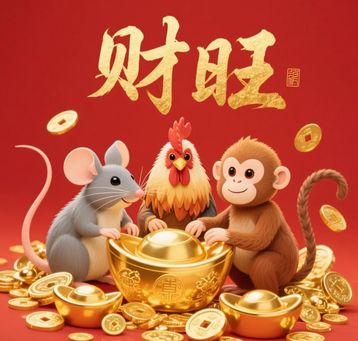 新年十二生肖财富运势(十二生肖运势财运)