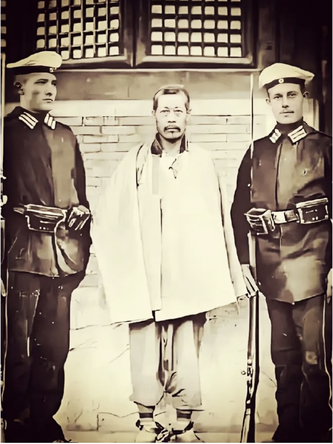 1900年北京城血雨腥风一位名叫恩海的清军将领干了一件震惊中外的
