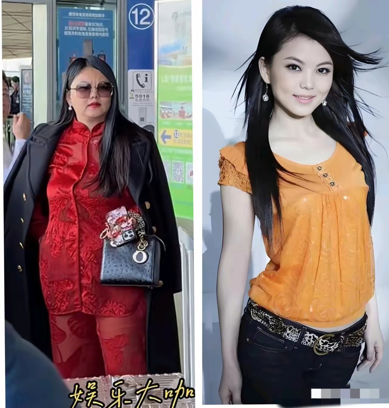 李湘现在和年轻时候对比图