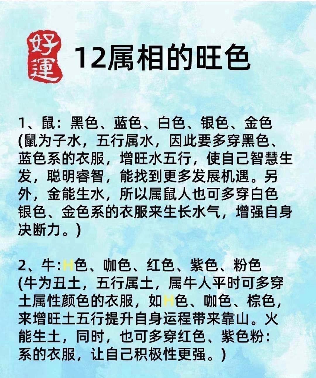 生肖鼠兔年颜色运势图(鼠年属兔的人运势怎么样)
