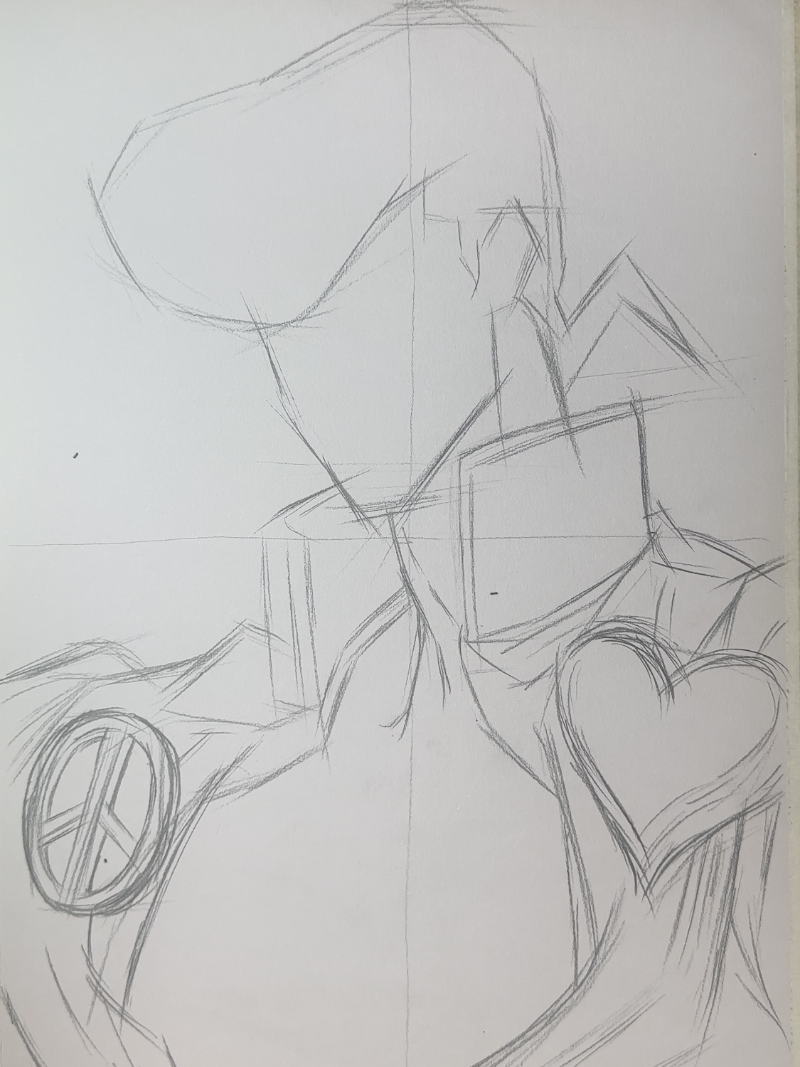 清纯大男孩东方仗助素描绘画过程图来啦!