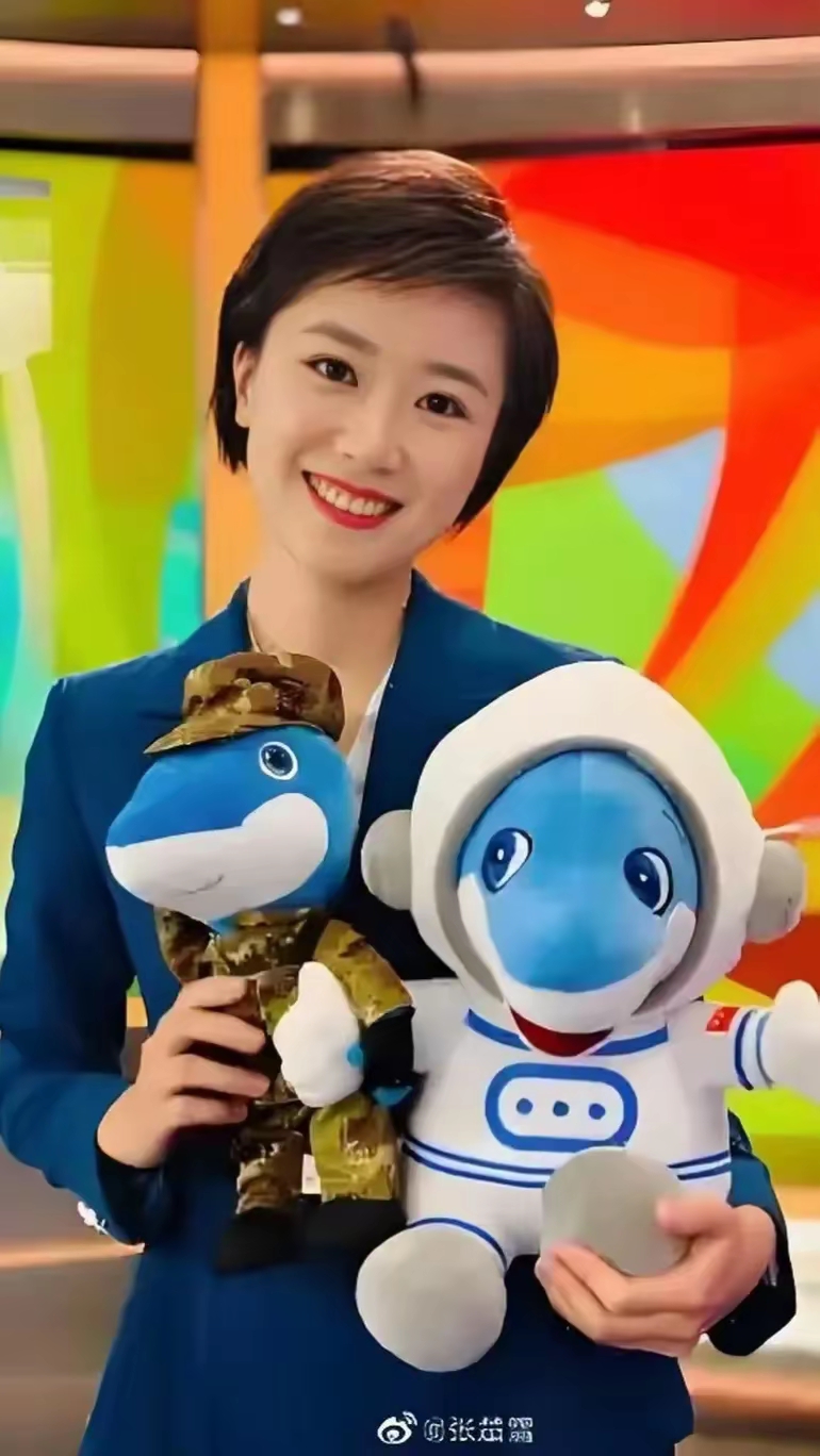 写真央视张楚雪张楚雪国防军事频道主持人张楚雪最美照片国防军事女