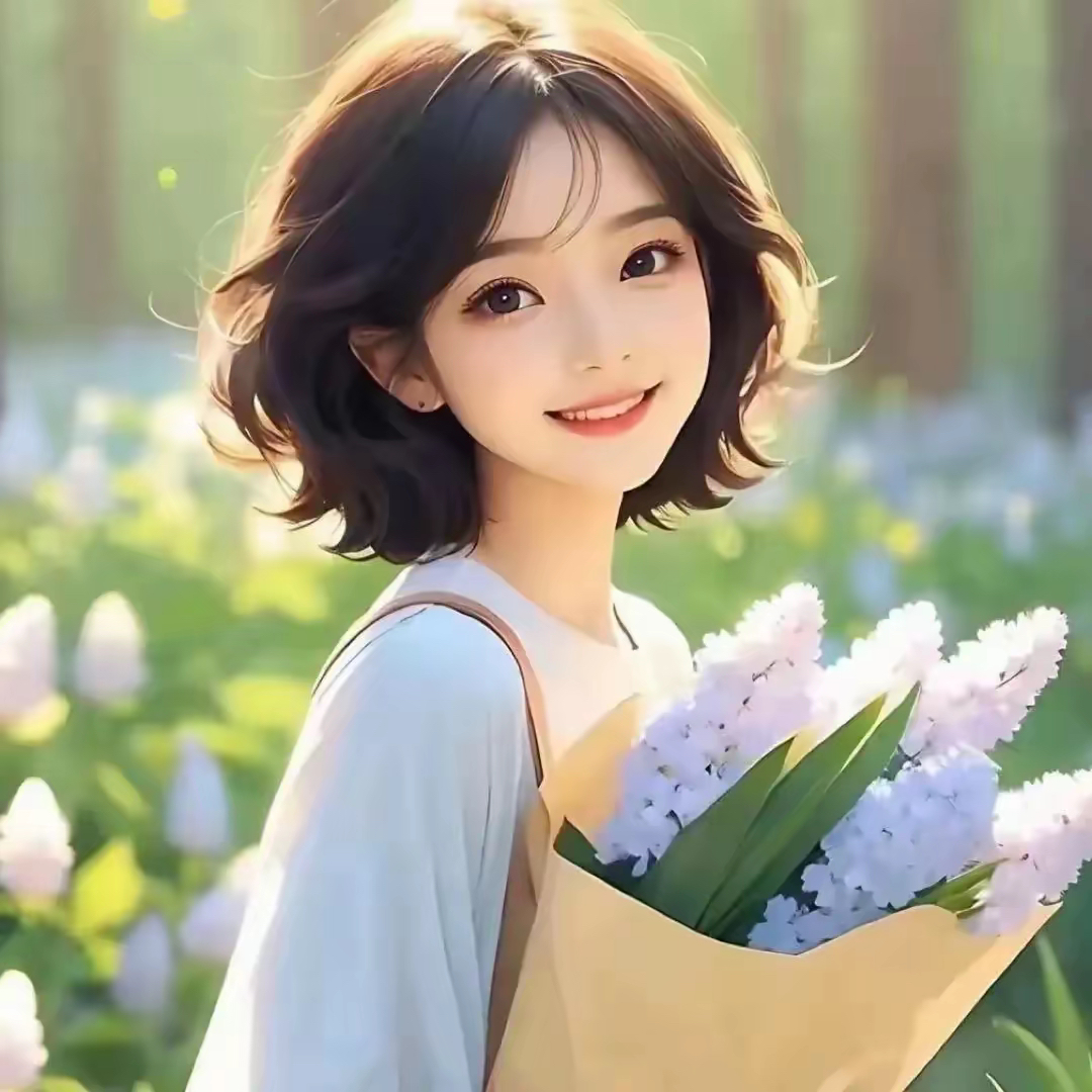 这也太美了吧!积极阳光 女生头像