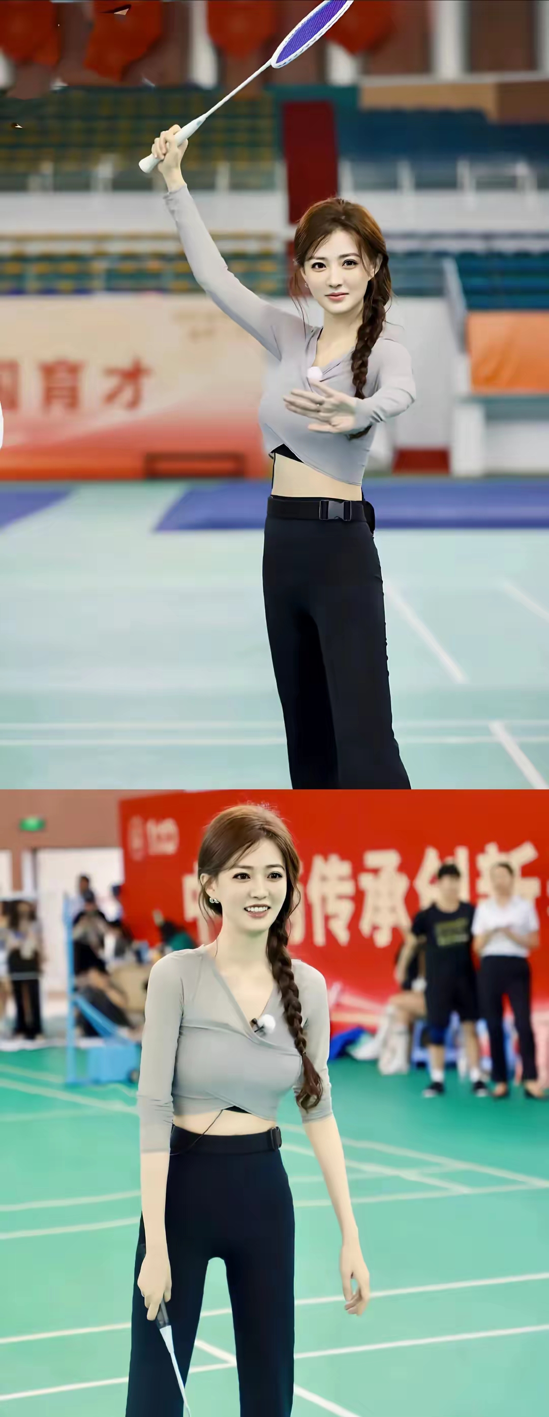 31岁徐璐状态愈发惊艳,方脸精致独特,小蛮腰让人羡慕