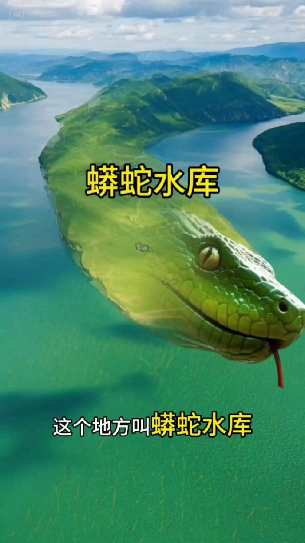这个地方叫蟒蛇水库