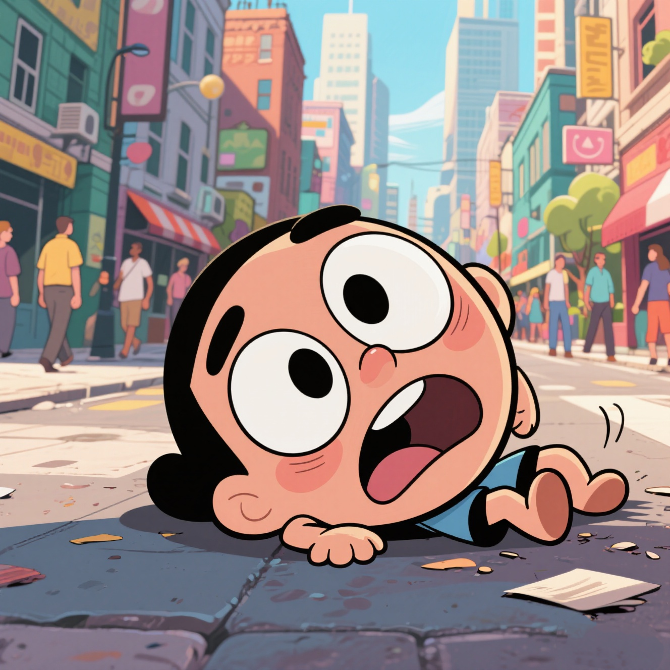 一早起床,我发现嘴张不大了,只能张开一条缝,于是赶紧去了社区门诊