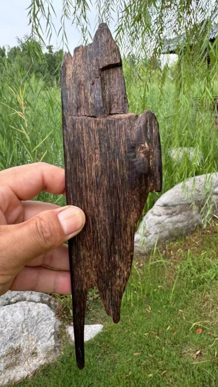越南芽庄野生沉水级沉香.料子老油性足,香味醇厚浓郁药性十足