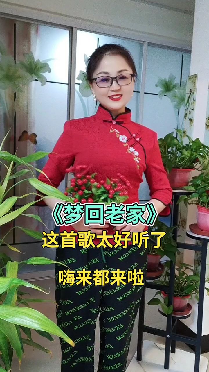 歌名《梦回老家》