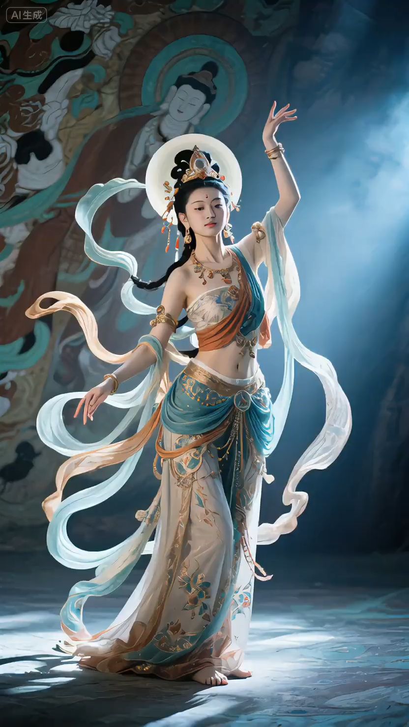 敦煌飞天舞,谢谢