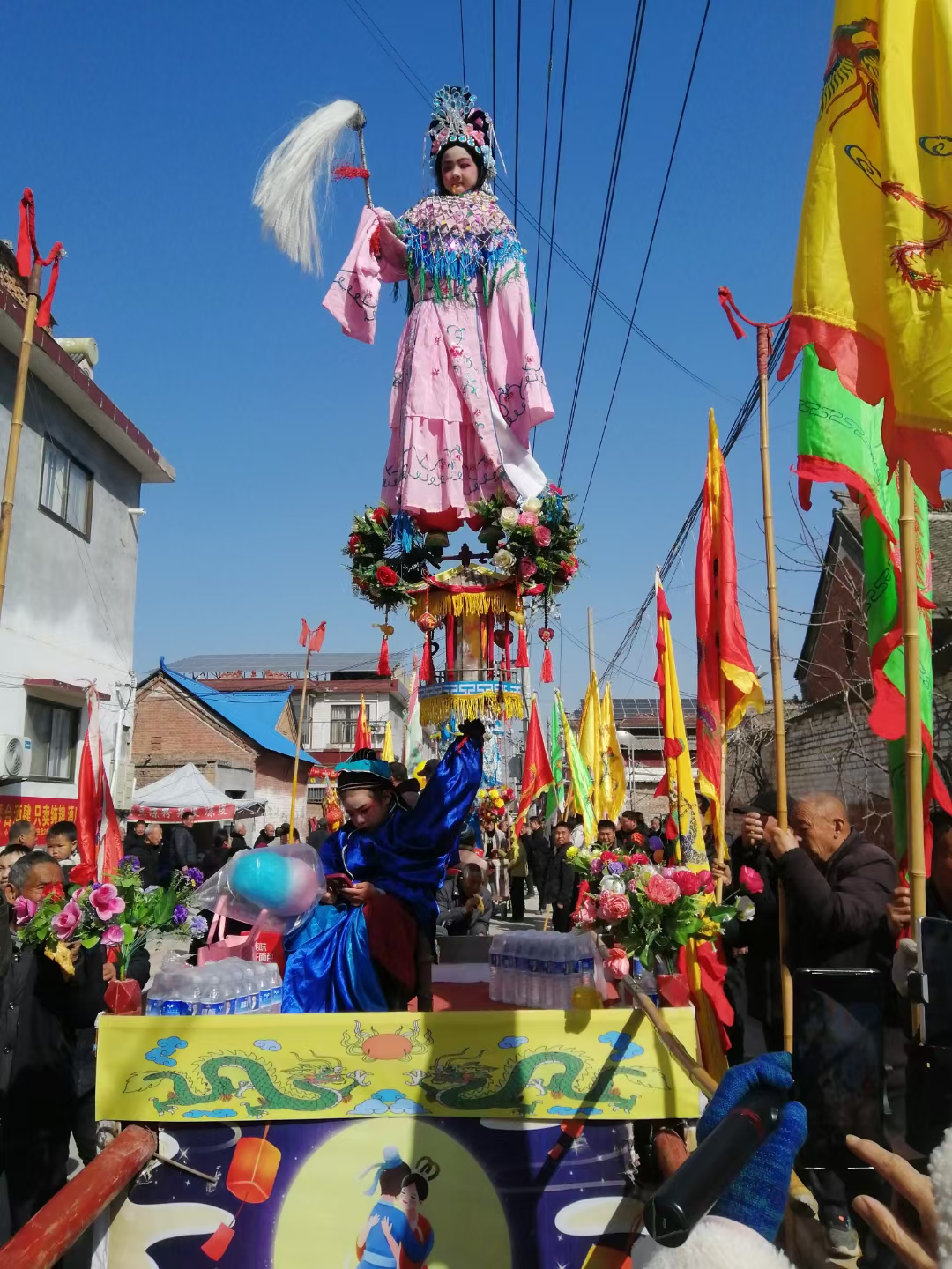 请欣赏河南浚县社火的精彩瞬间动态连更挑战 浪漫之旅体验