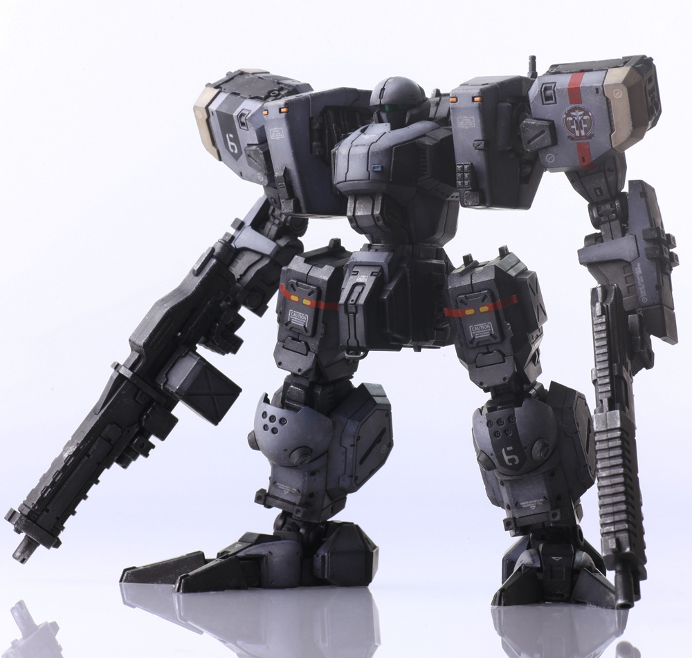 模型欣赏:寿屋 拼装模型 1/48 前线任务 机甲zenith v