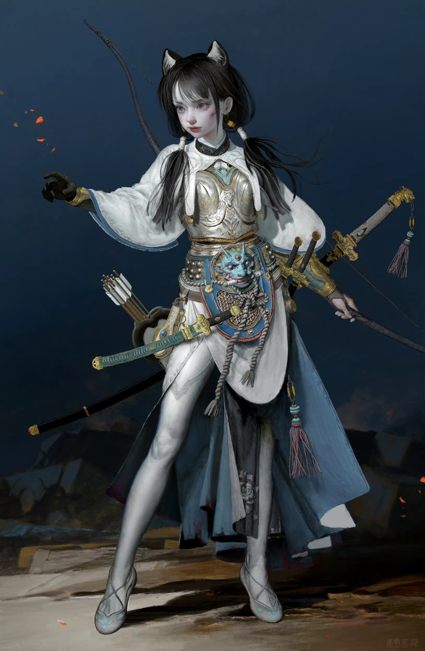画师阮佳动漫人物设计作品欣赏