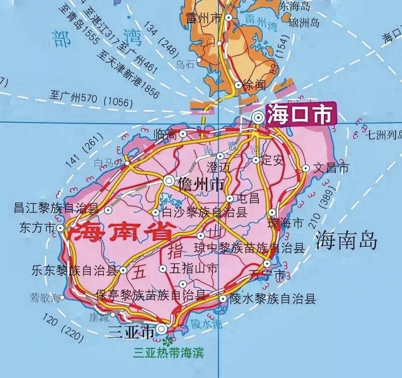 海南没有发展起来我们知道了,即使是特区,即使旅游业非常发达,但是没
