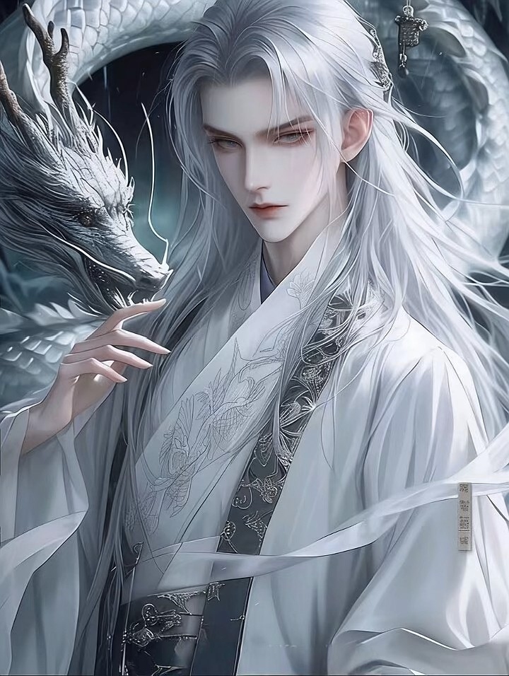 请欣赏古风美男