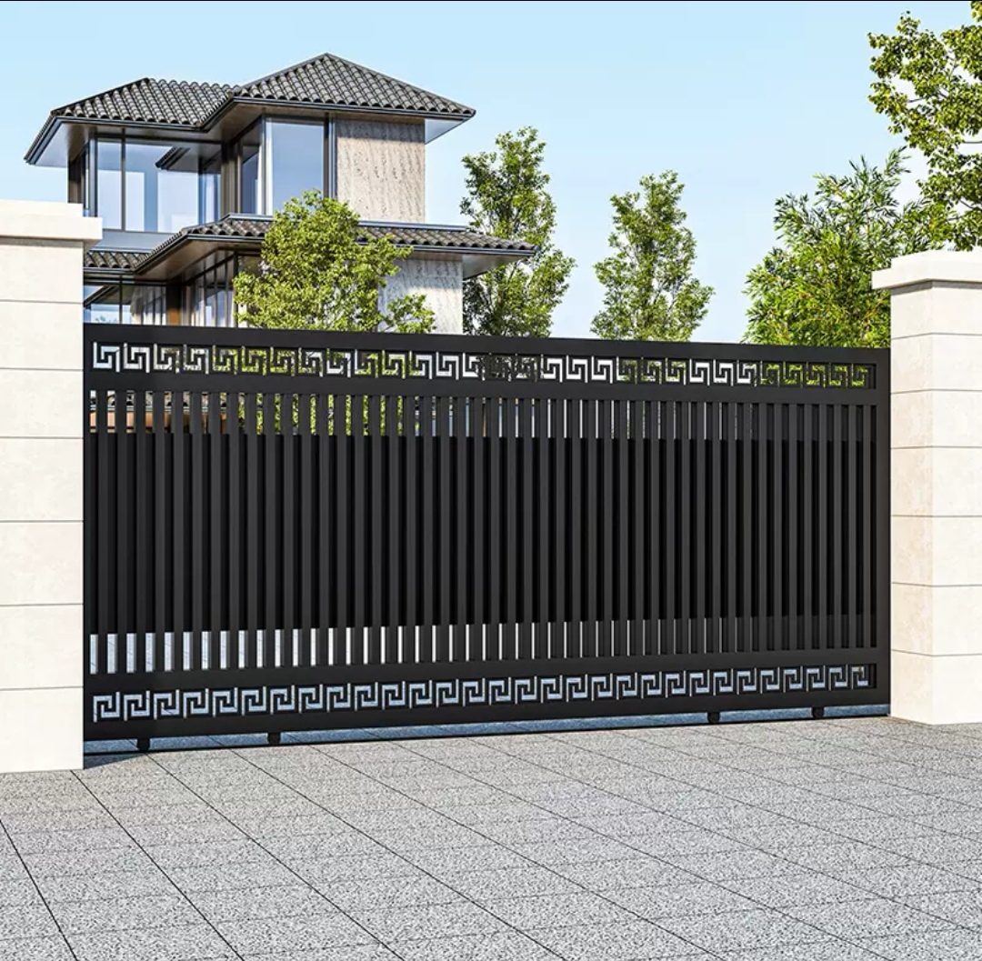 铝艺庭院大门 天津铝艺别墅庭院大门生产厂家