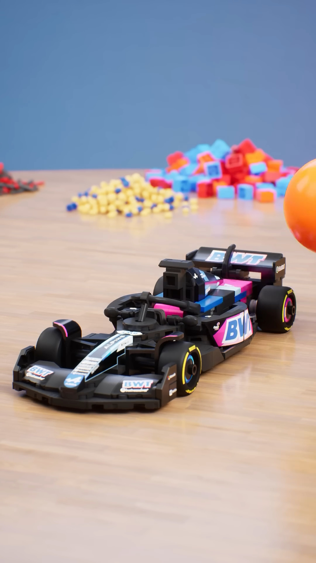 用乐高拼哒一个f1赛车