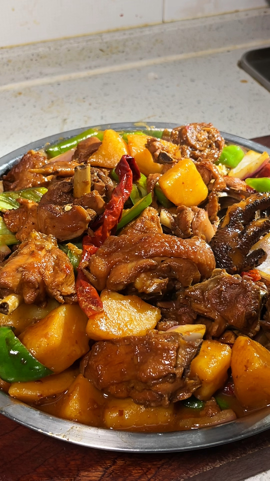 新疆大盘鸡的图片=新疆大盘鸡的图片大全