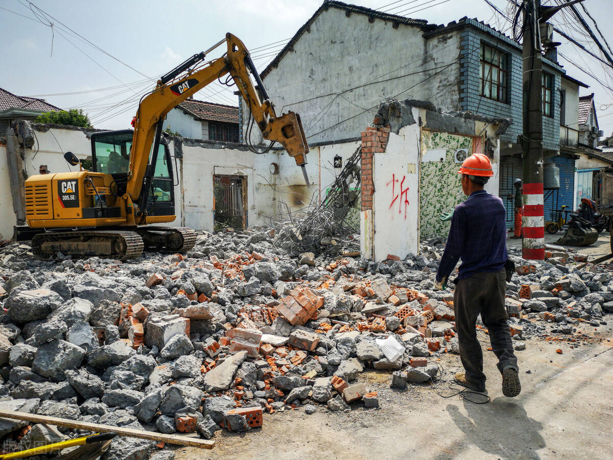 北苑村拆迁之前张家湾拆迁图片大全
