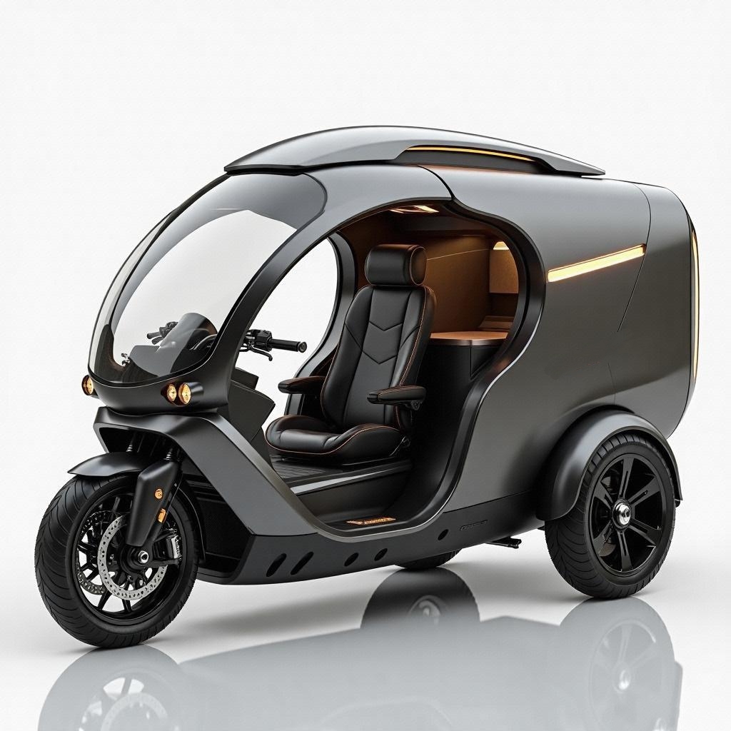 这三轮电动车,出行界直接"杀疯"