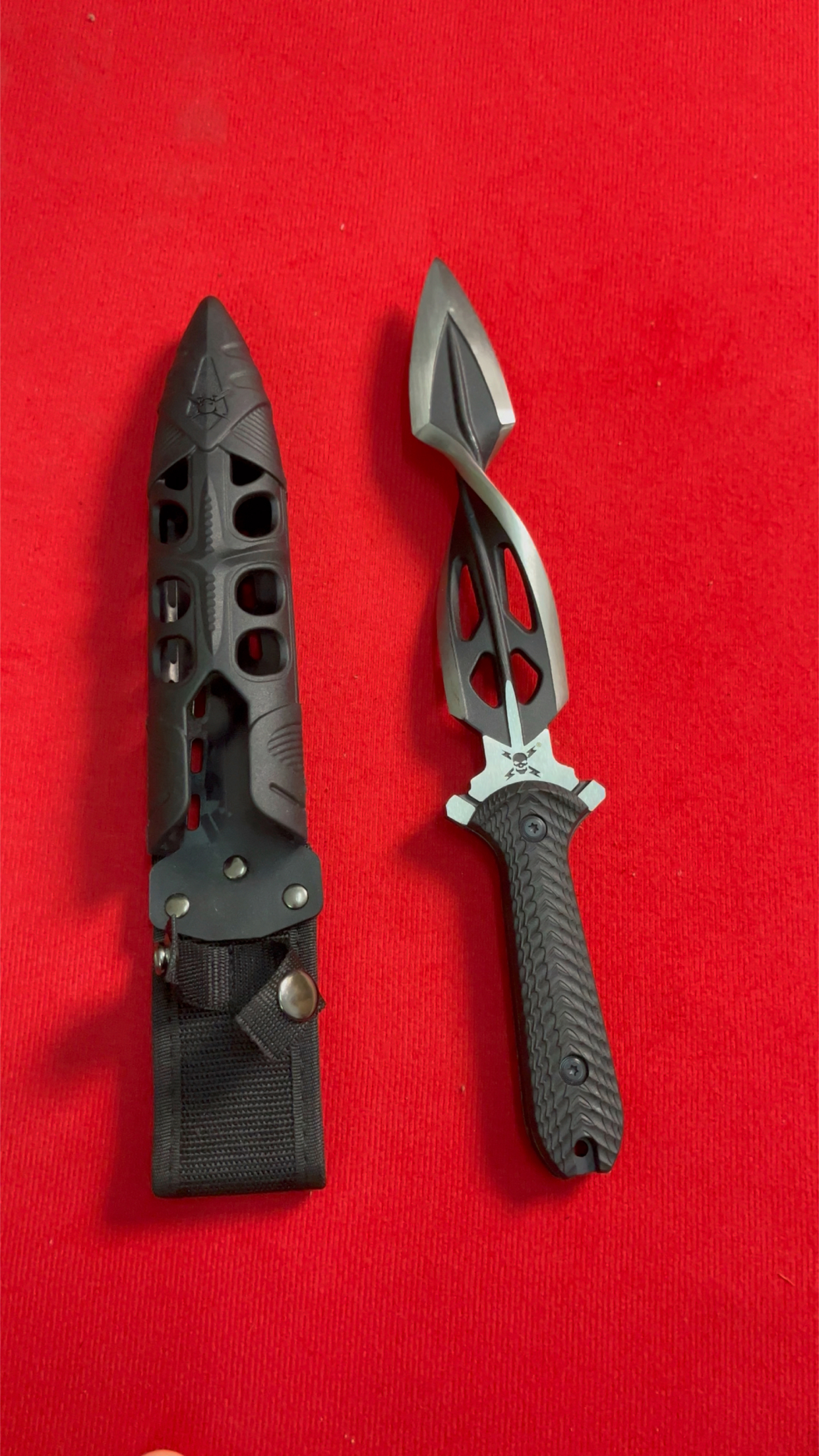 m48螺旋双刃匕首联合刀具