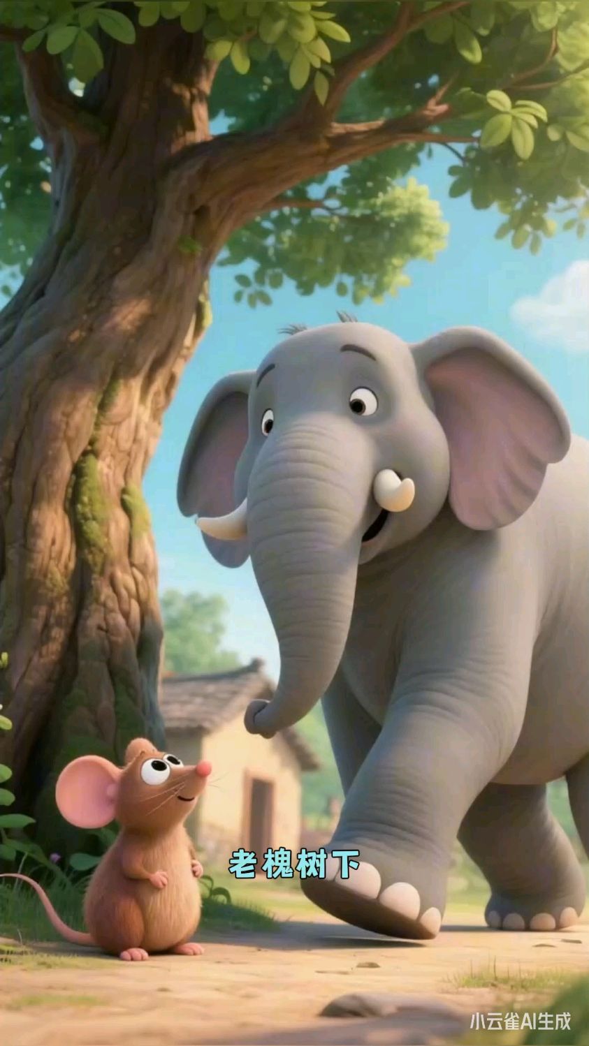少儿睡前故事 小老鼠和大象