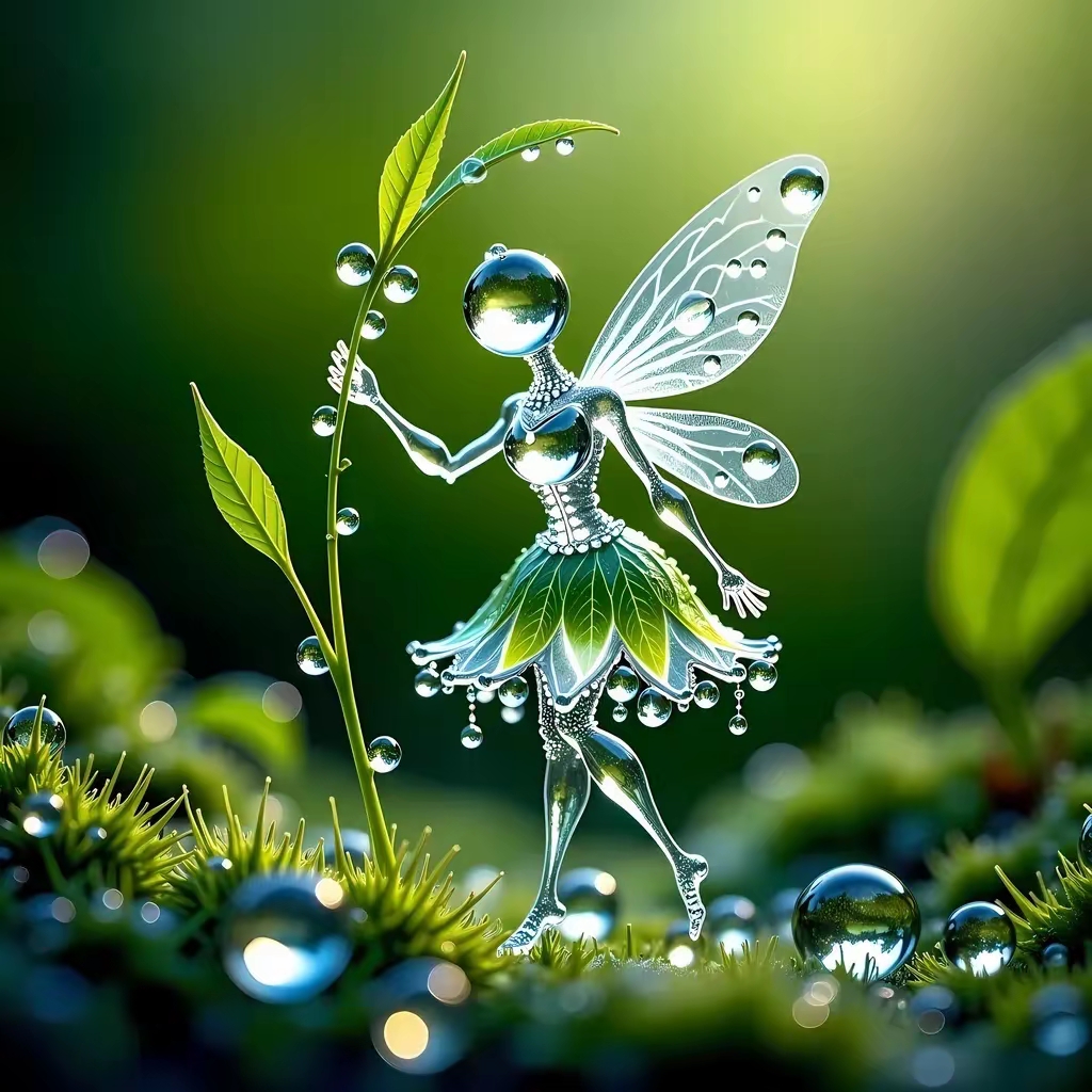 头像 | "微观世界,水滴童话"