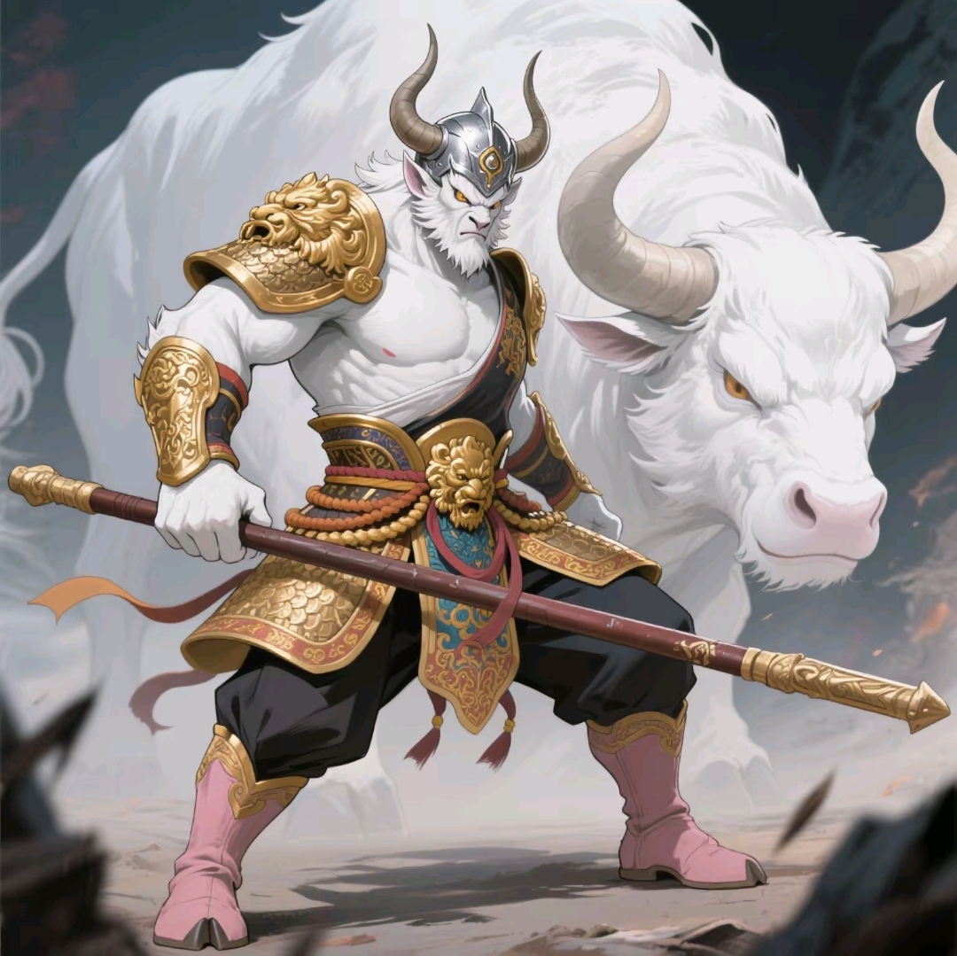 《西游记》牛魔王又称"大力牛魔王",是吴承恩的小说《西游记》中的