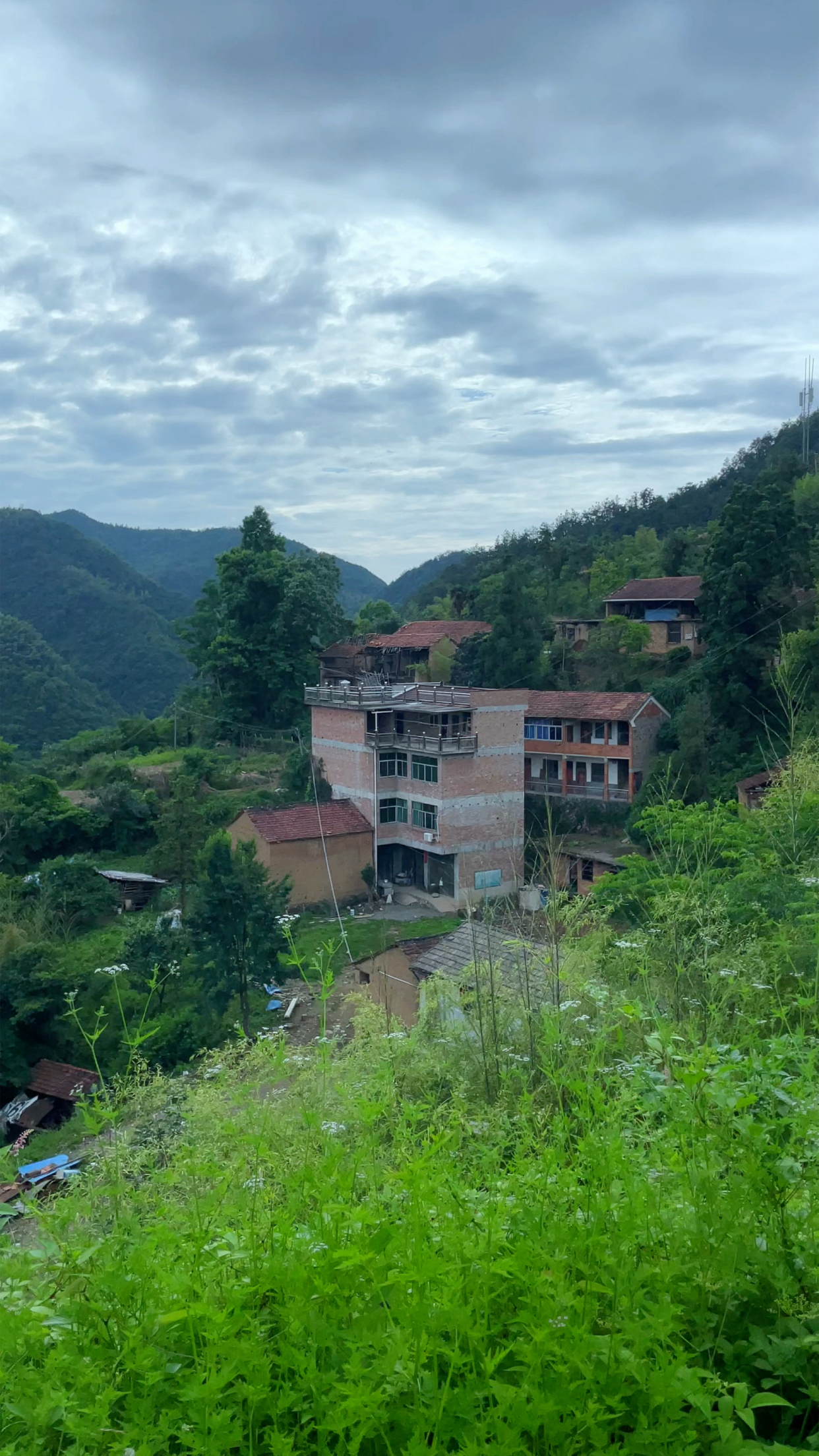 浙江的大山深处也有这样偏僻的小山村,位于金华永康市陈山头村