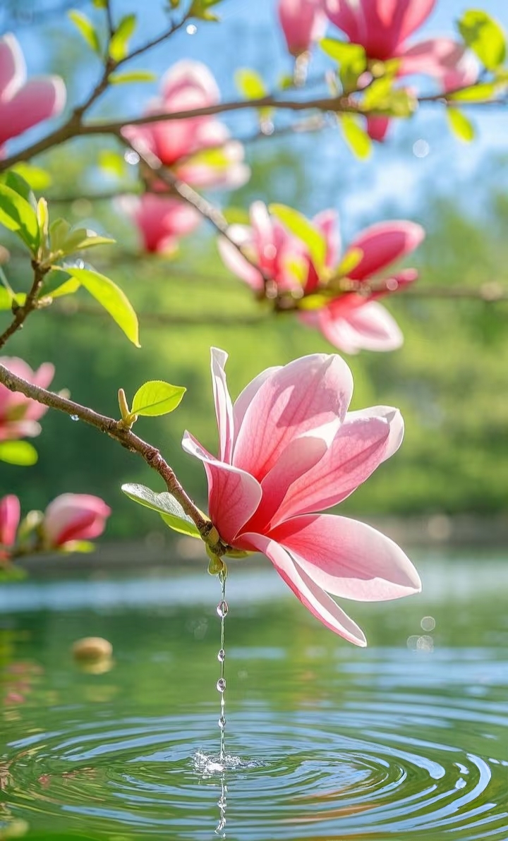 玉兰树形优美,花大色艳,香气浓郁,是早春重要的观花树种,广泛应用于