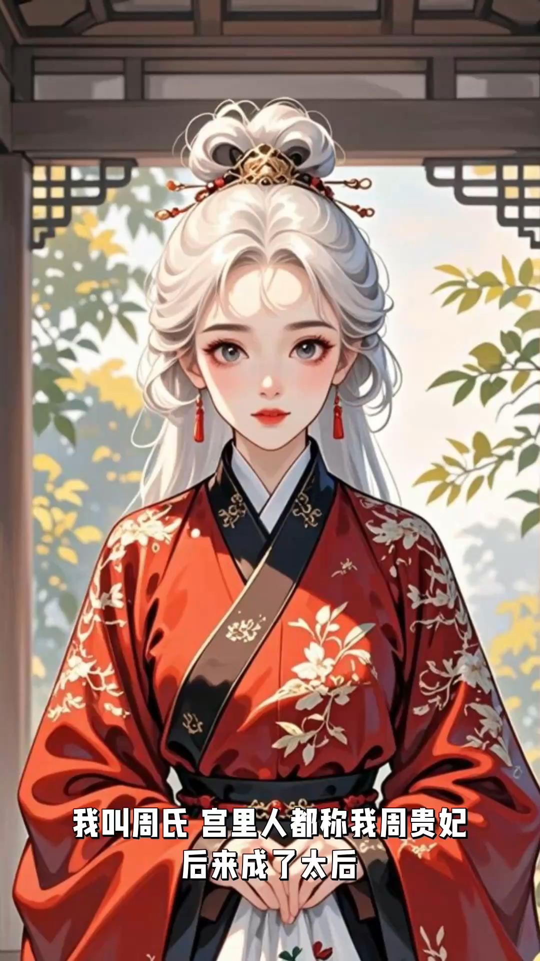 古风漫画版周贵妃,朱见深母亲不被朱祁镇爱护的一生