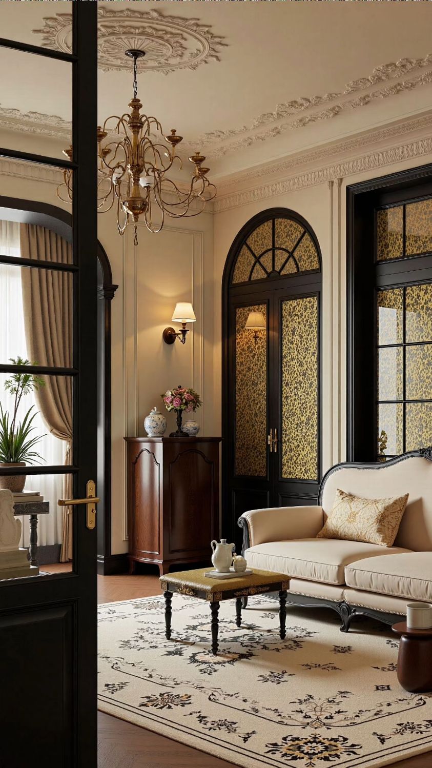 复古系列装修就选南洋复古风吧,韵味十足,邻居都说好看