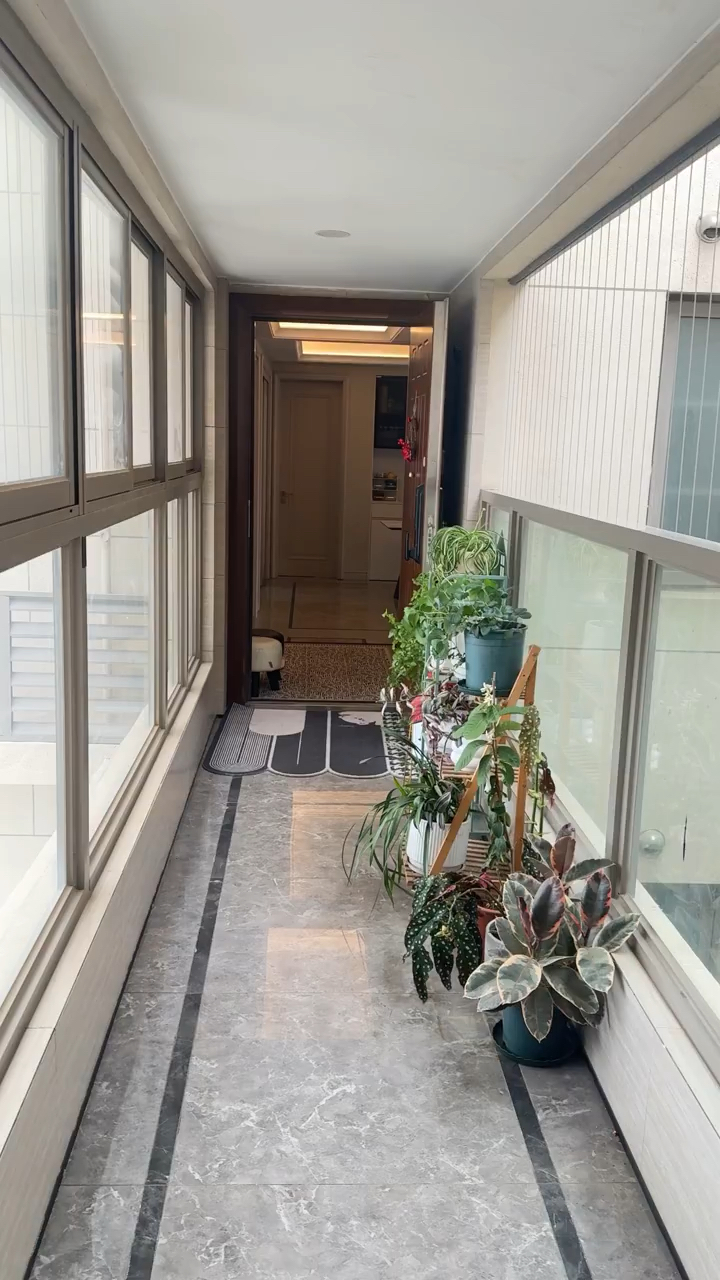 连廊改造好了,我也有入户花园啦!