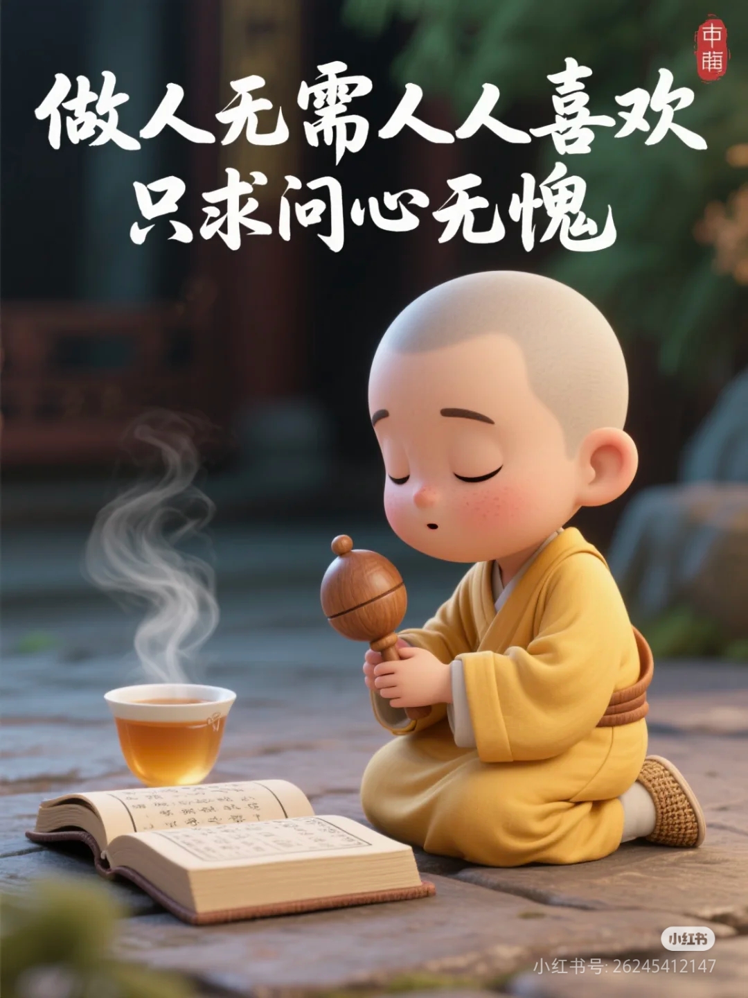 修行不是为了不再痛苦 而是当痛苦再次来临时