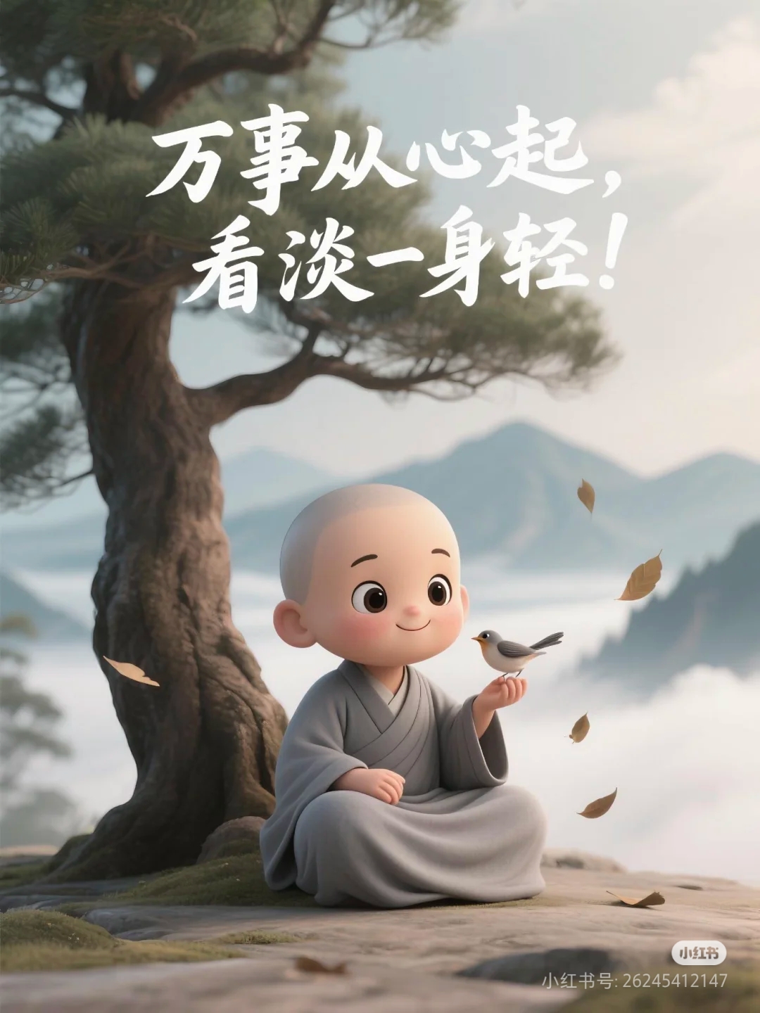 万事从心起,看淡一身轻!