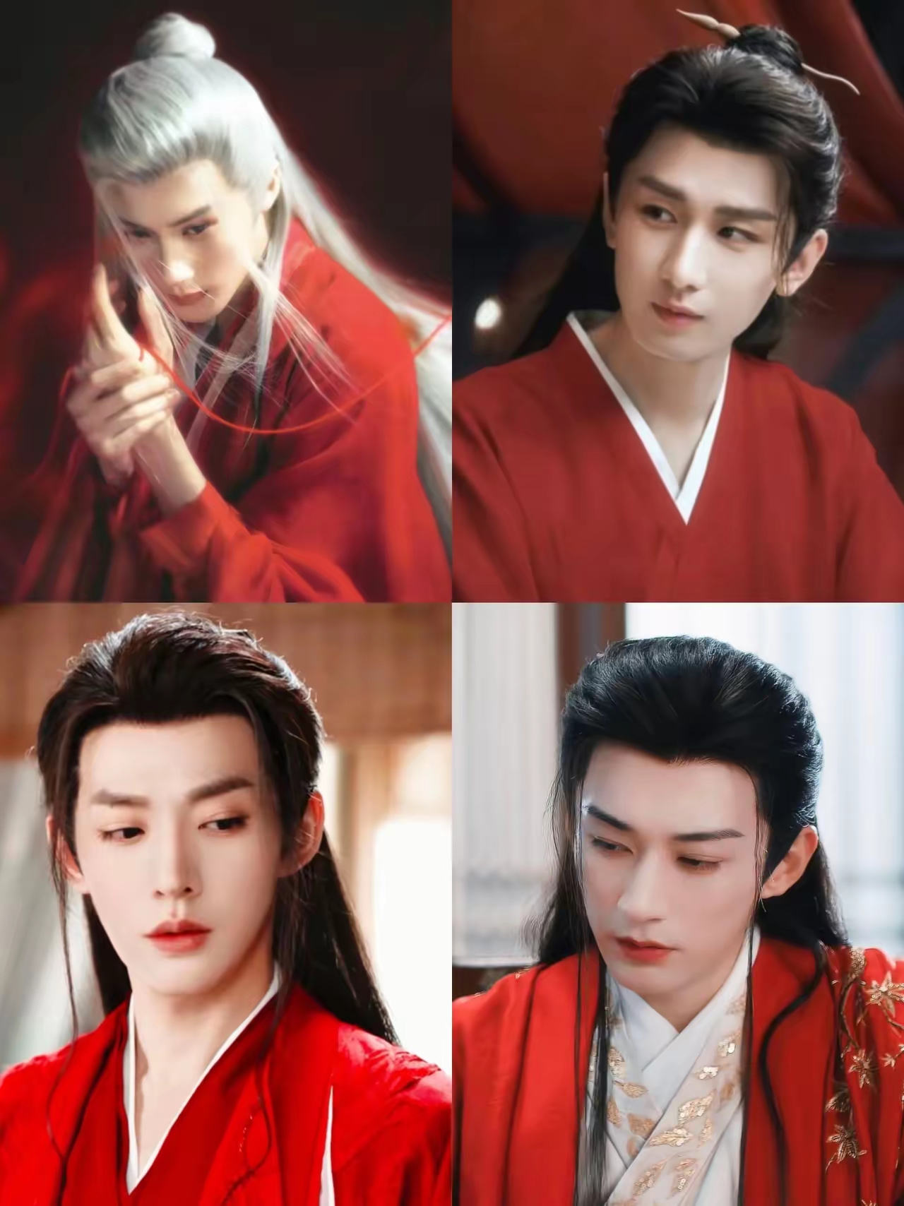 男明星红衣古装,华丽又帅气,这就是真正的美男子吧! 1
