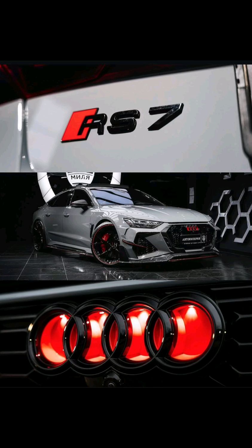 abt最新改的 rs7 我觉得很不用心啊网红神车奥迪audi rs7