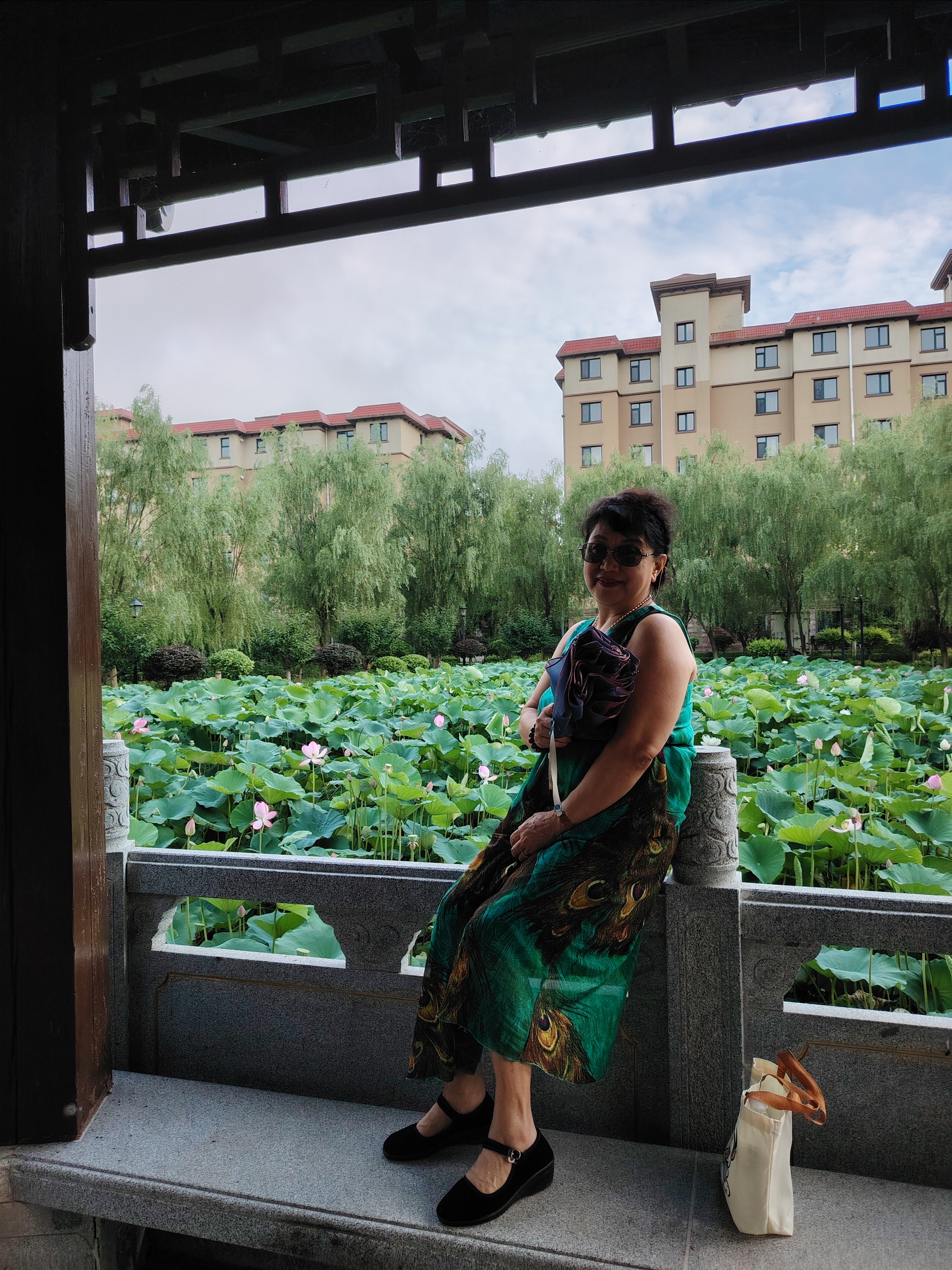 当然要去赏荷花了丹东东港北黄海温泉小镇两日游