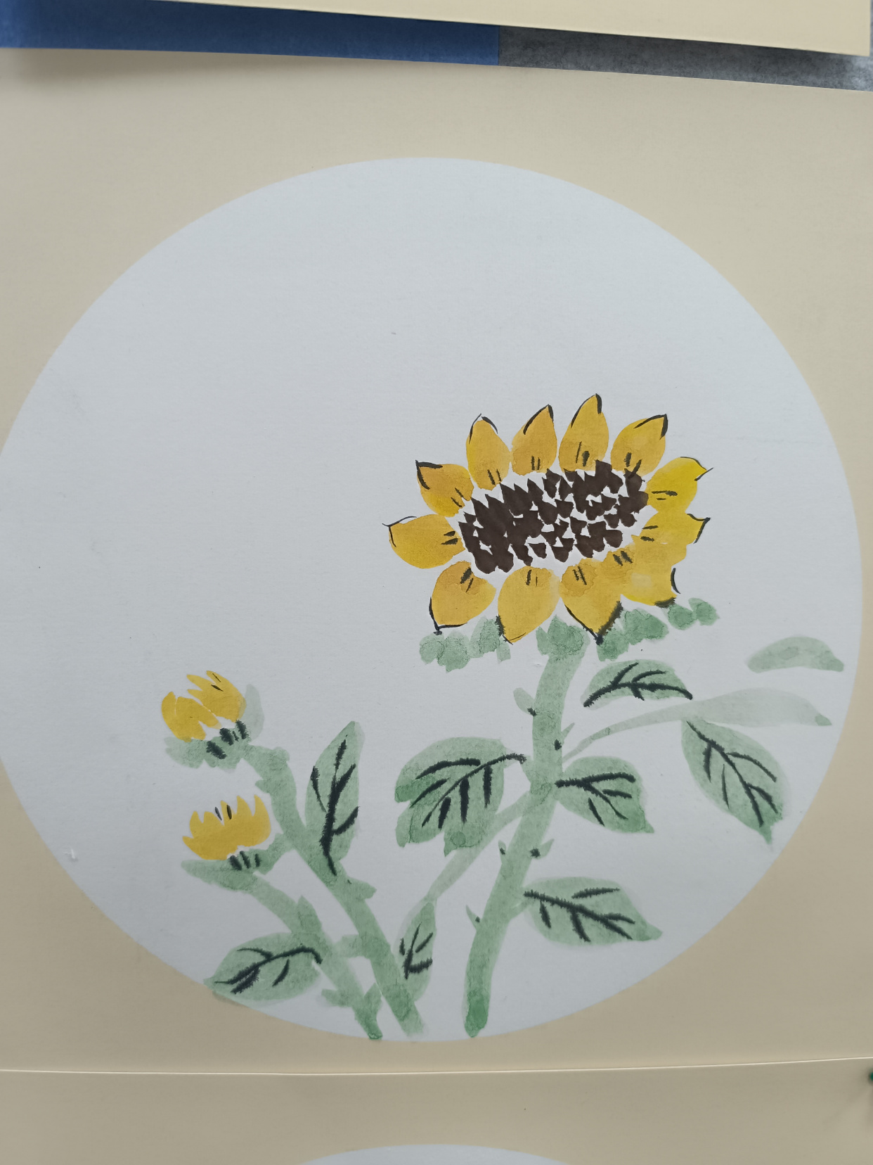 儿童水墨国画欣赏适合一到二年级