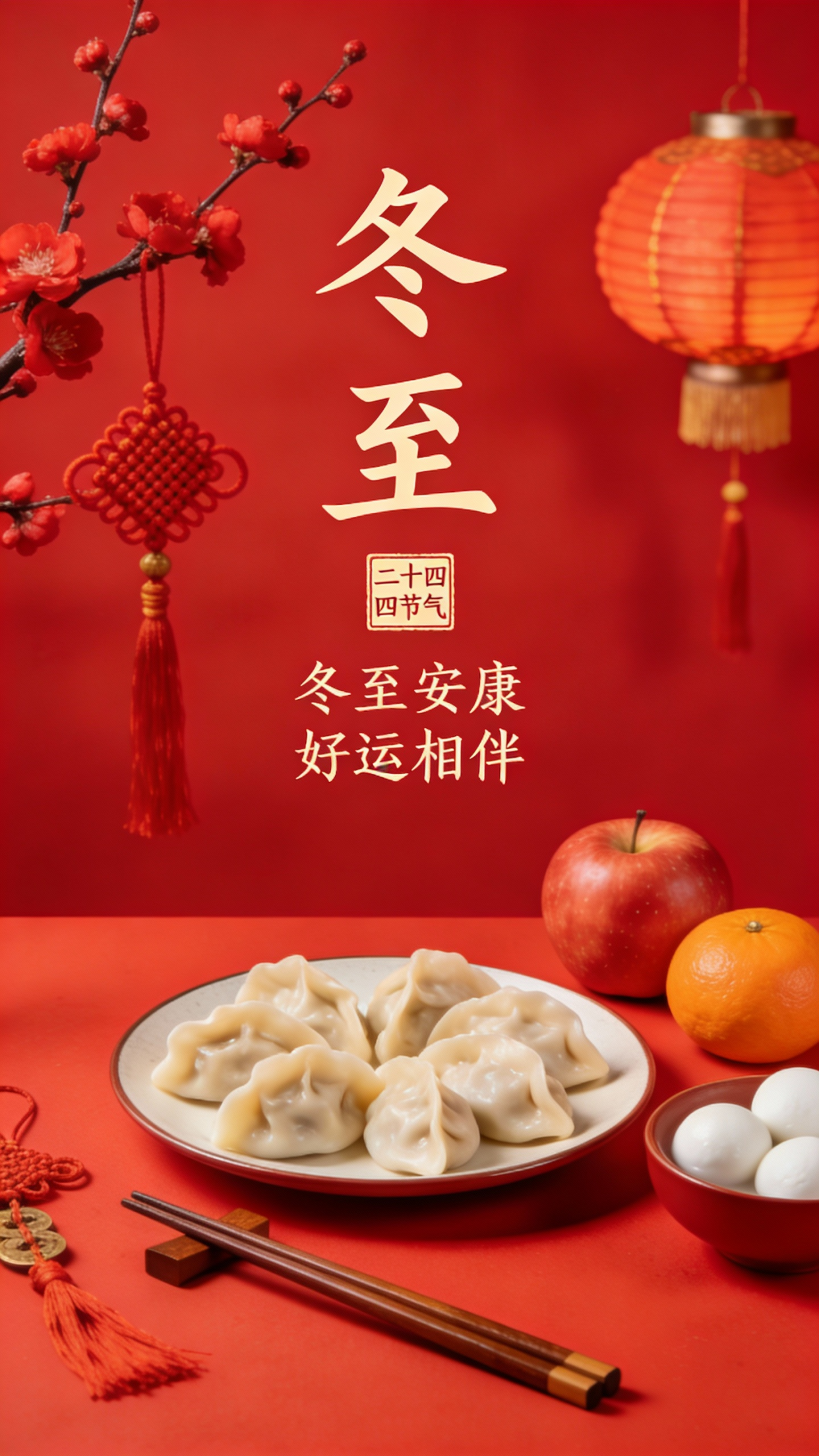 二十四节气冬至发朋友圈的图片20