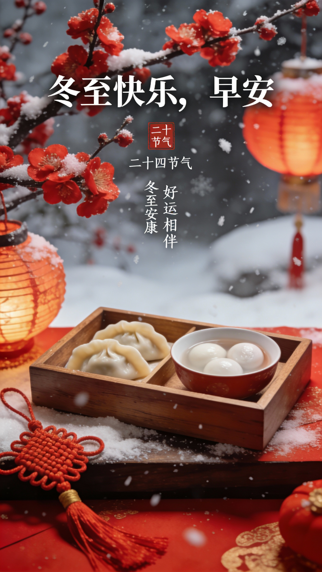 二十四节气冬至发朋友圈的图片20