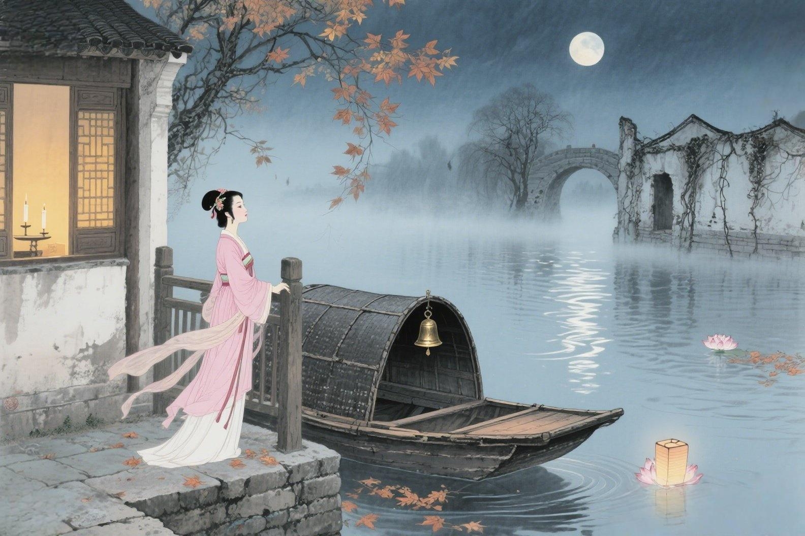 杜牧《泊秦淮》:一曲穿越千年的历史悲歌