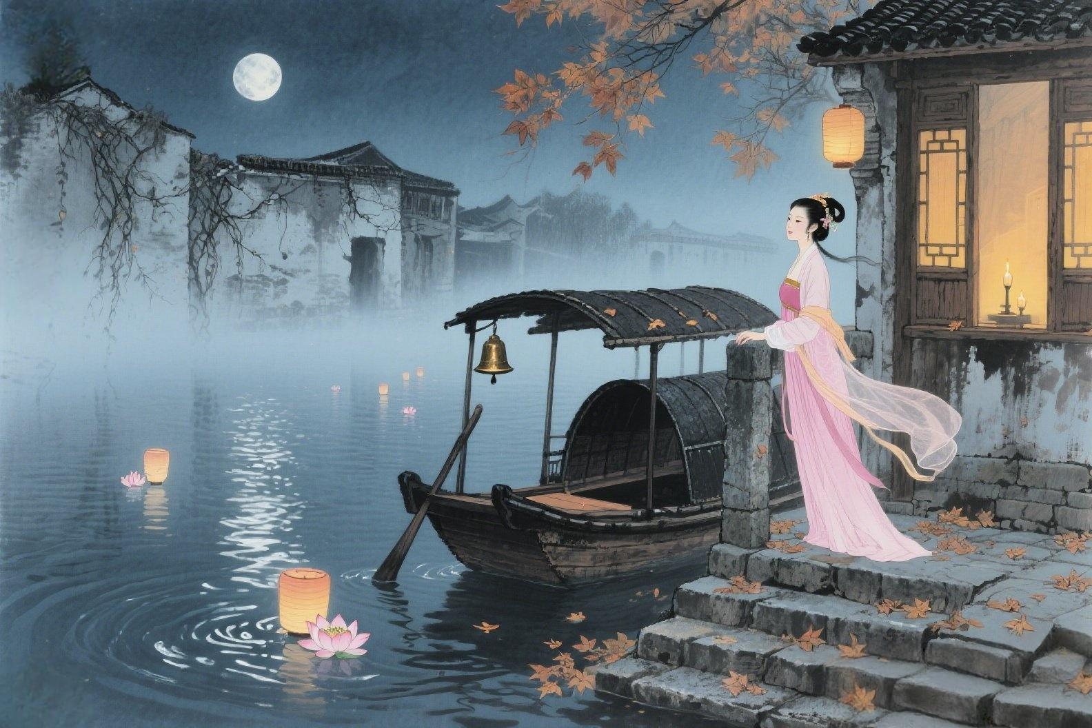 杜牧《泊秦淮》:一曲穿越千年的历史悲歌