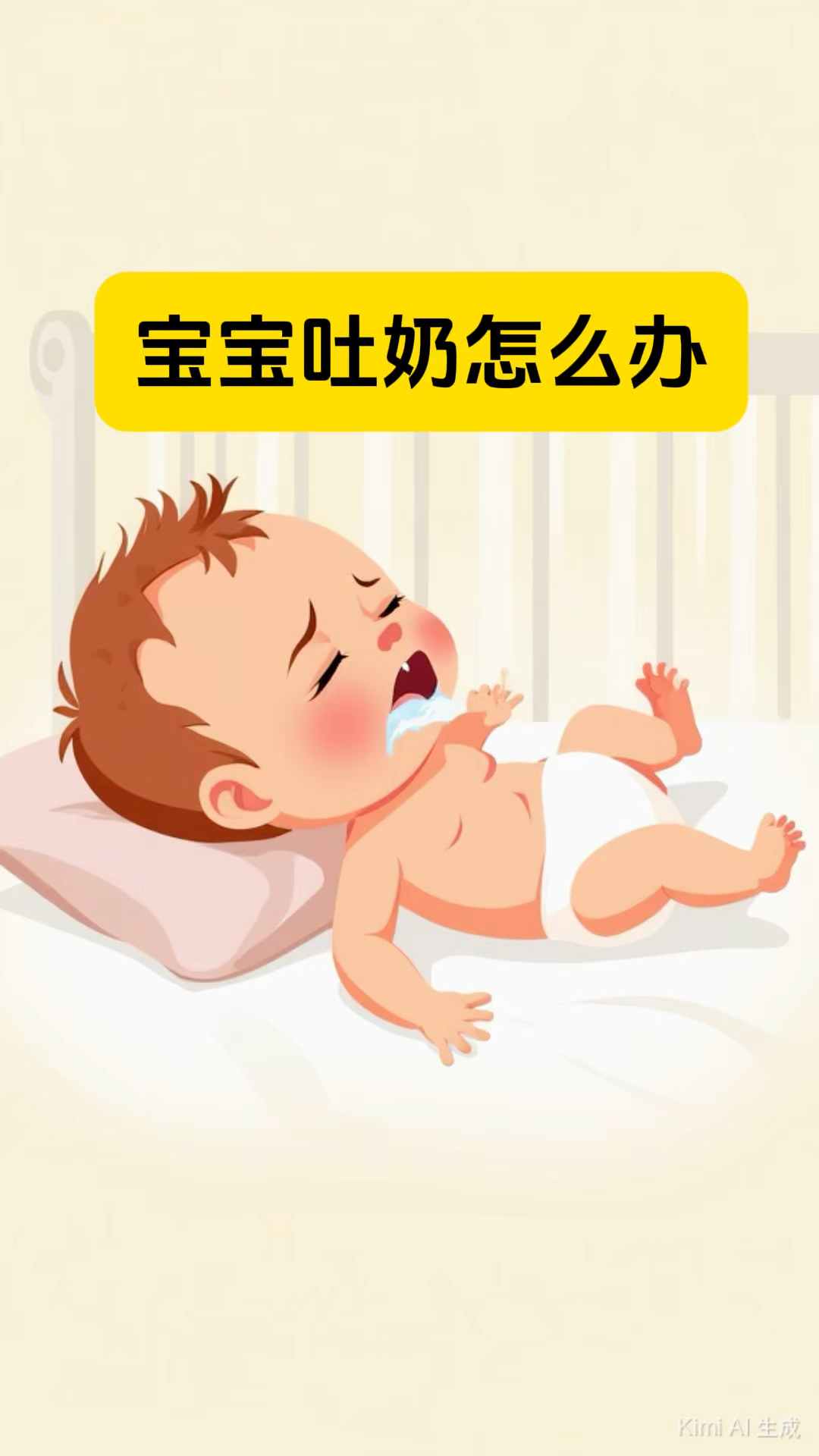 宝宝吐奶怎么吧?儿科医生教你3招