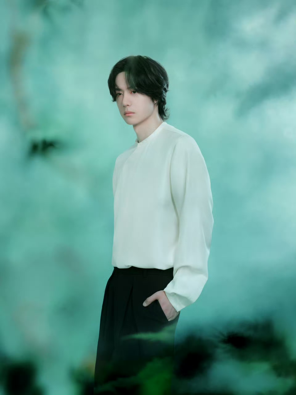 王一博长发好帅